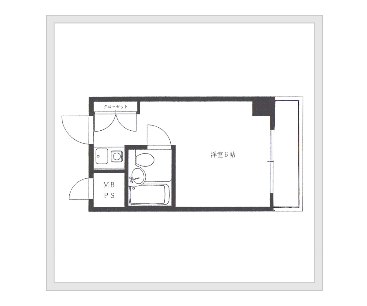 6階 間取り図