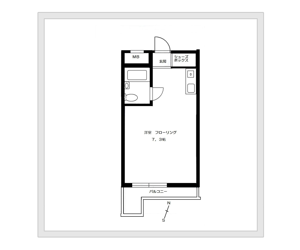 8階 間取り図