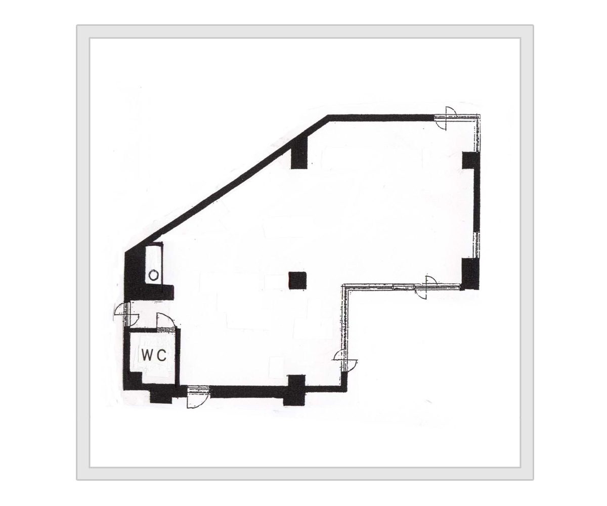 2階1室 間取り図