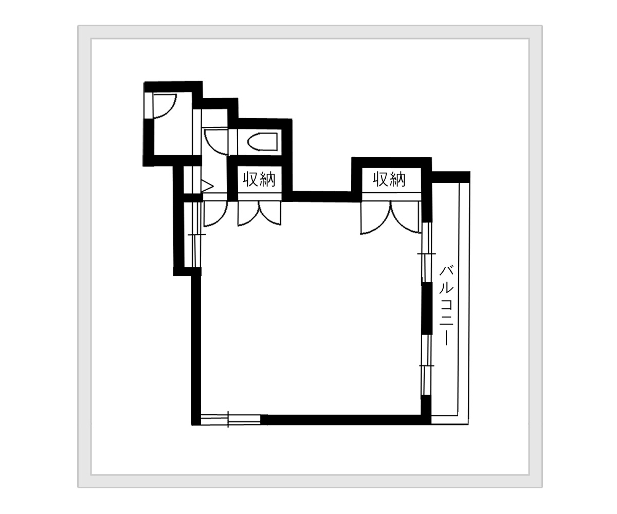 2階D 間取り図