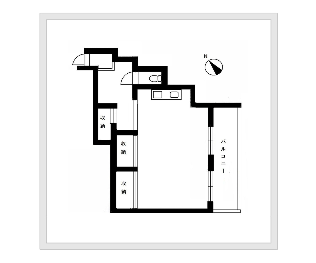 3階D 間取り図