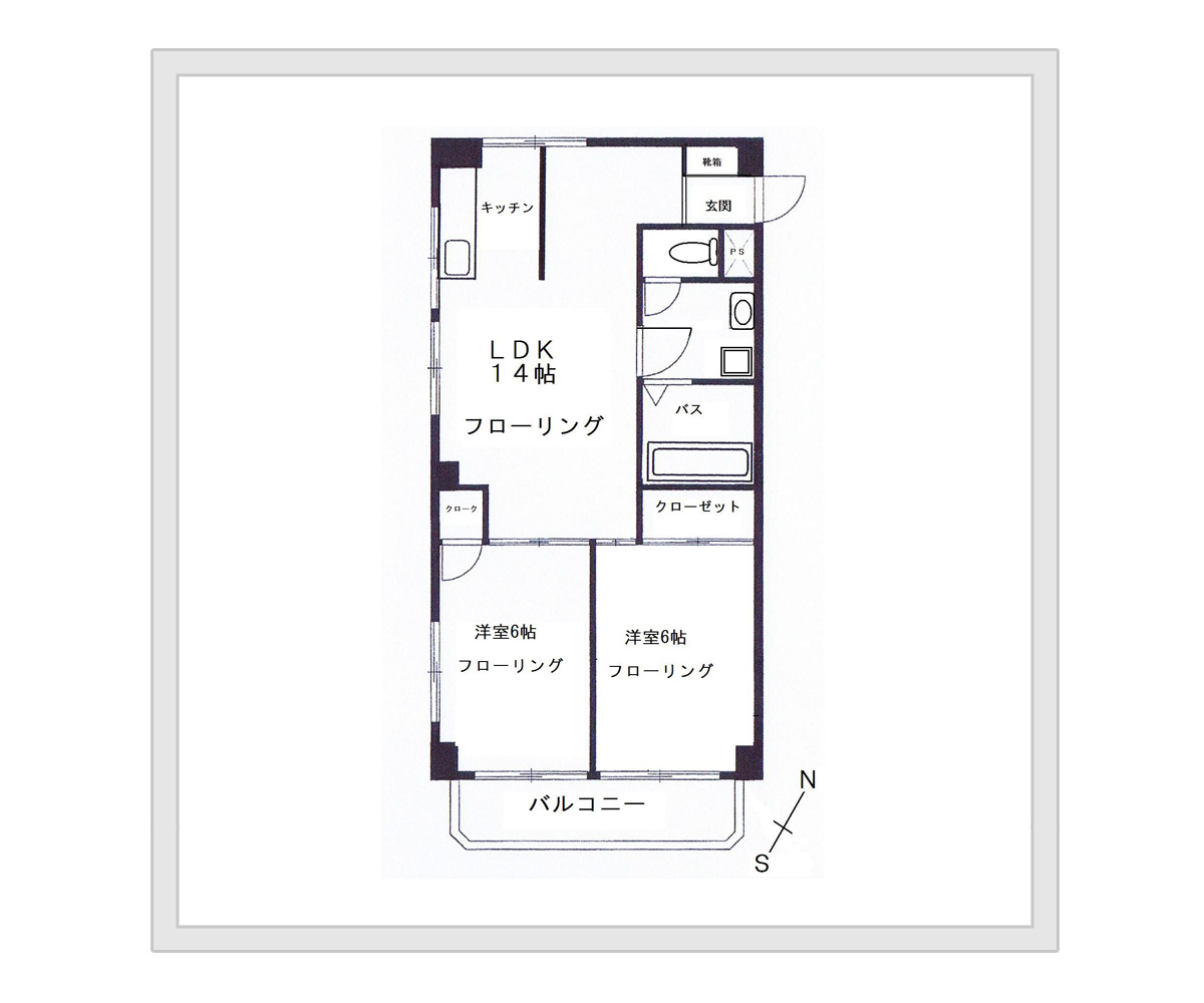 2階 間取り図