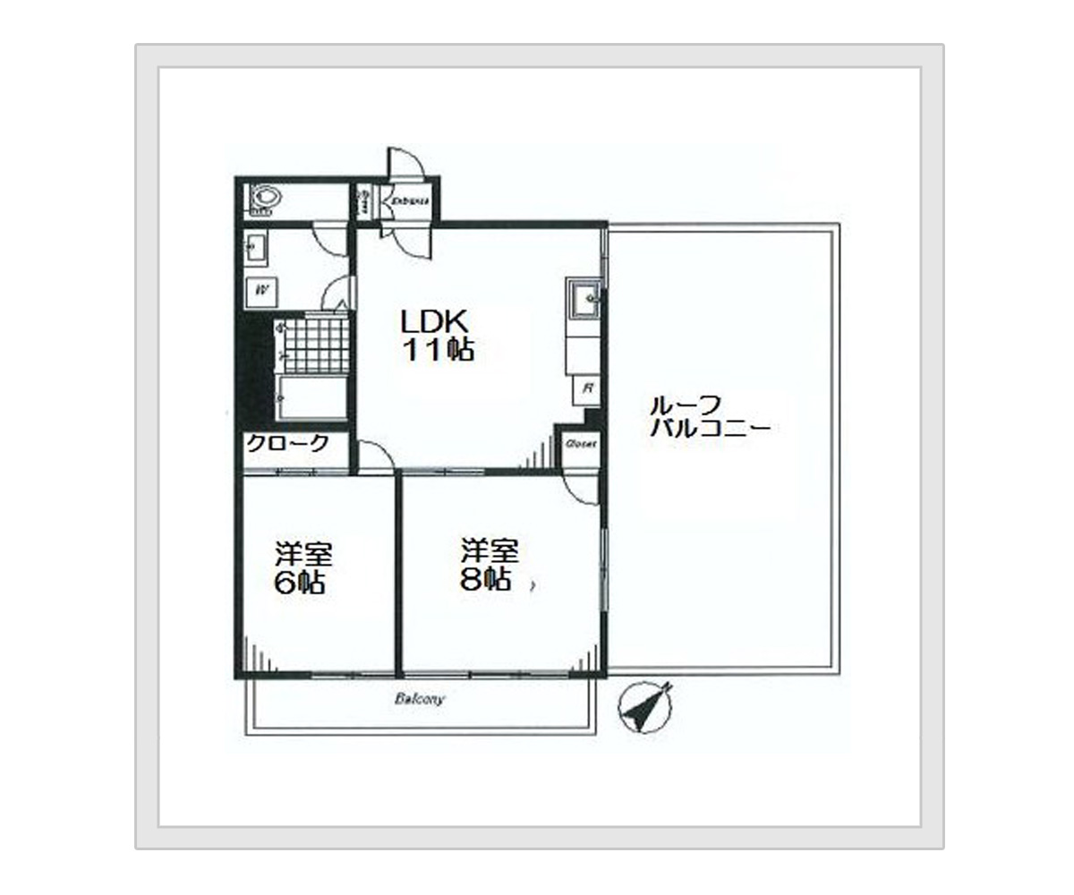 4階 間取り図