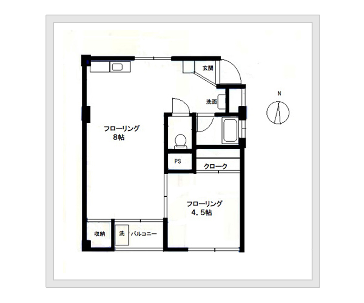 2階 間取り図