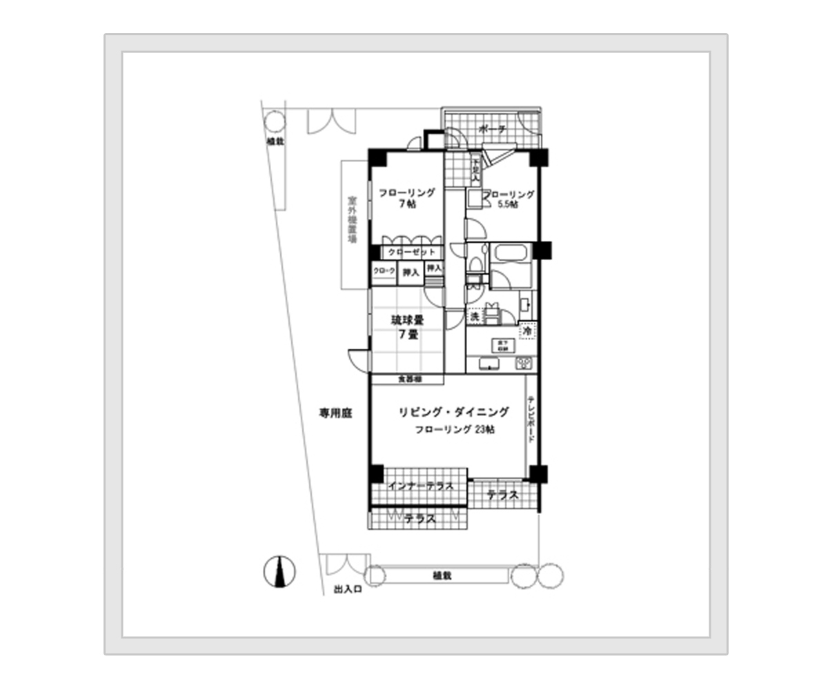 1階 間取り図